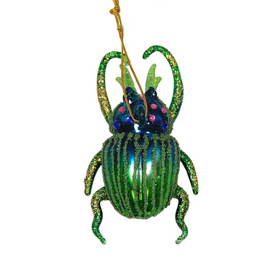 Cody Foster 1.25 In Forest Floor Bugs Christmas Tree Ornament , Insects Creepy Crawly Beetels